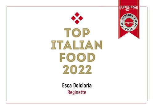 Attestato Gambero Rosso Top Italian Food 2022