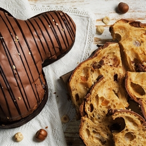 Colomba Artigianale Albicocca e Gianduia
